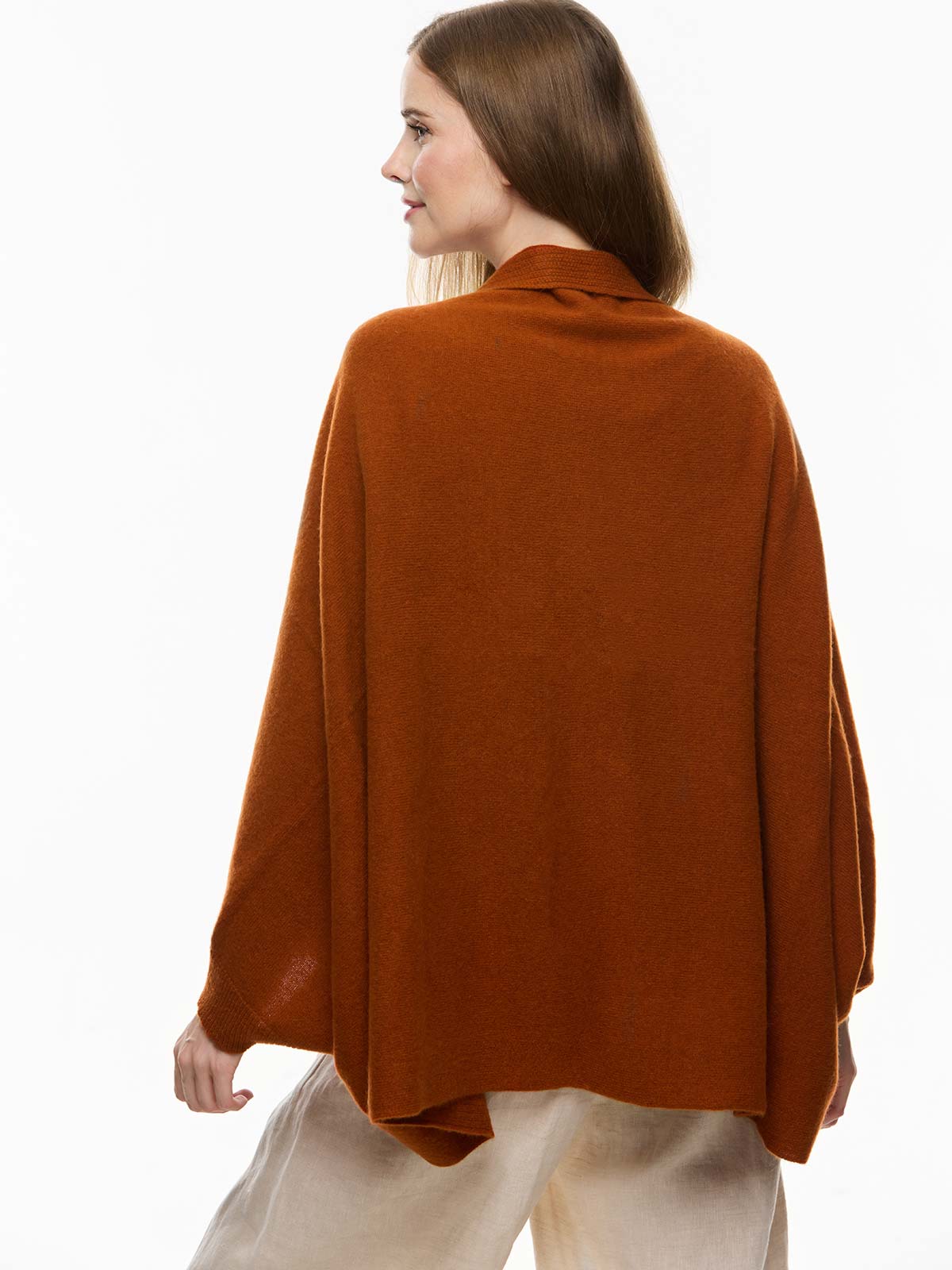 Auburn Wearable Cashmere Wrap - Image 5