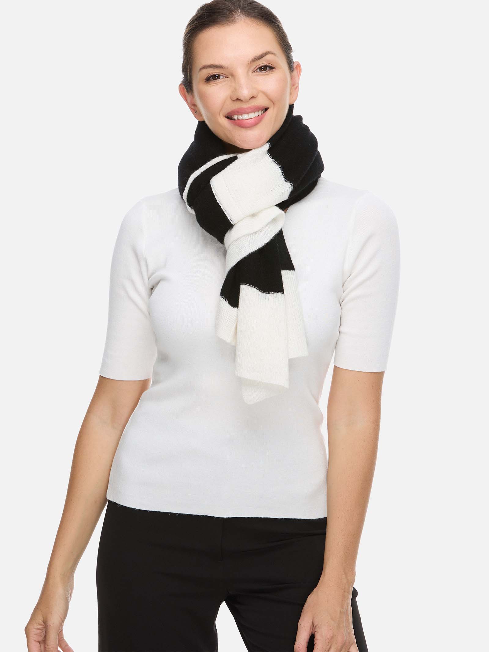Black Cashmere Poncho - Image 4