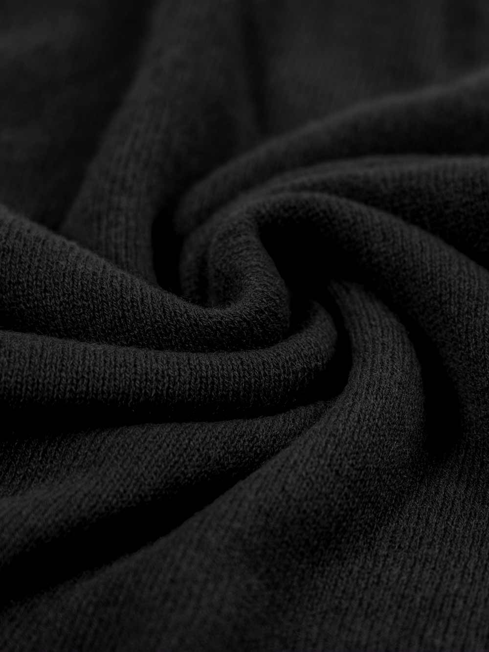 Black Wearable Cashmere Wrap - Image 2