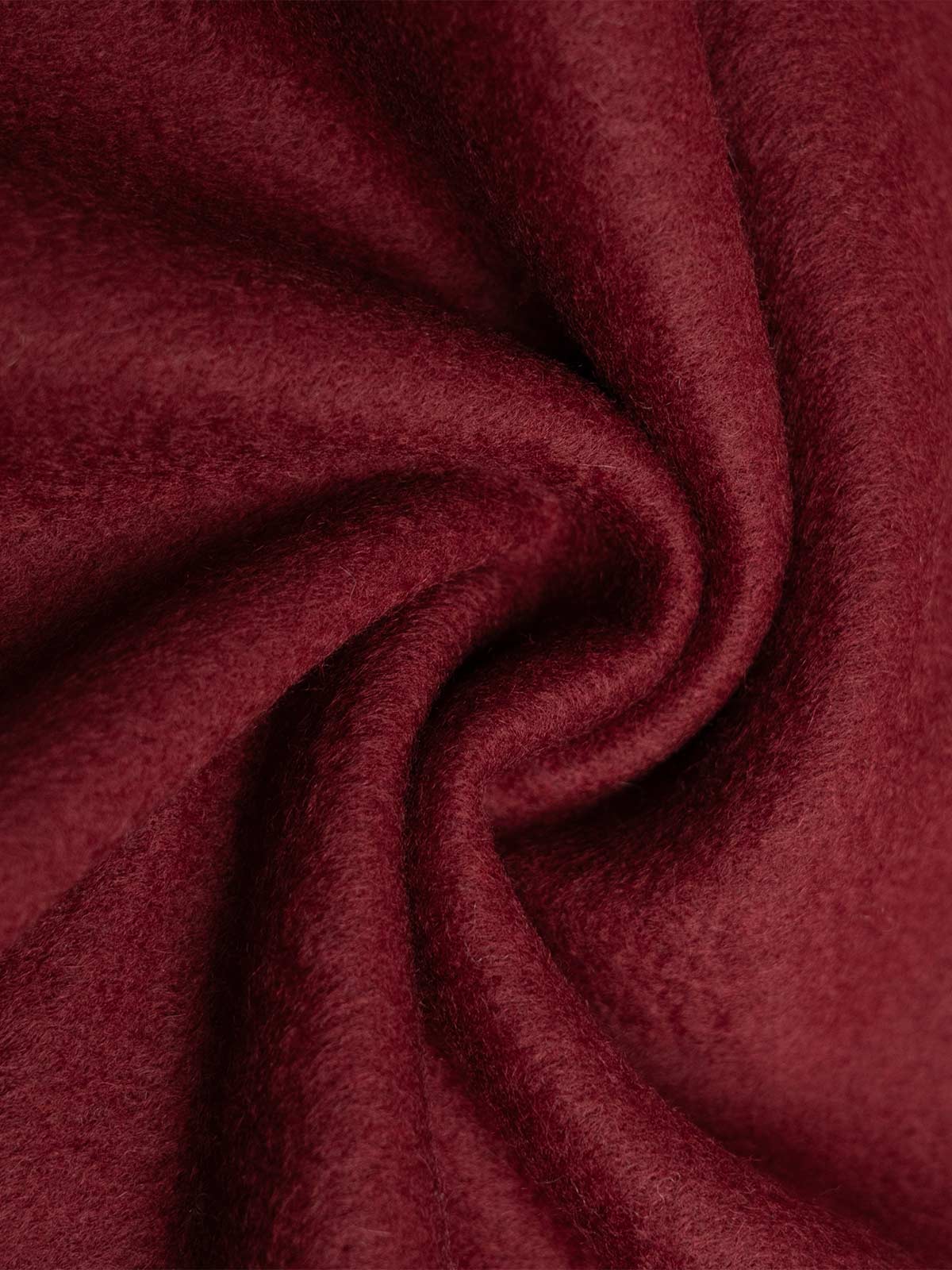 Wine Red Cashmere Scarf - Image 2