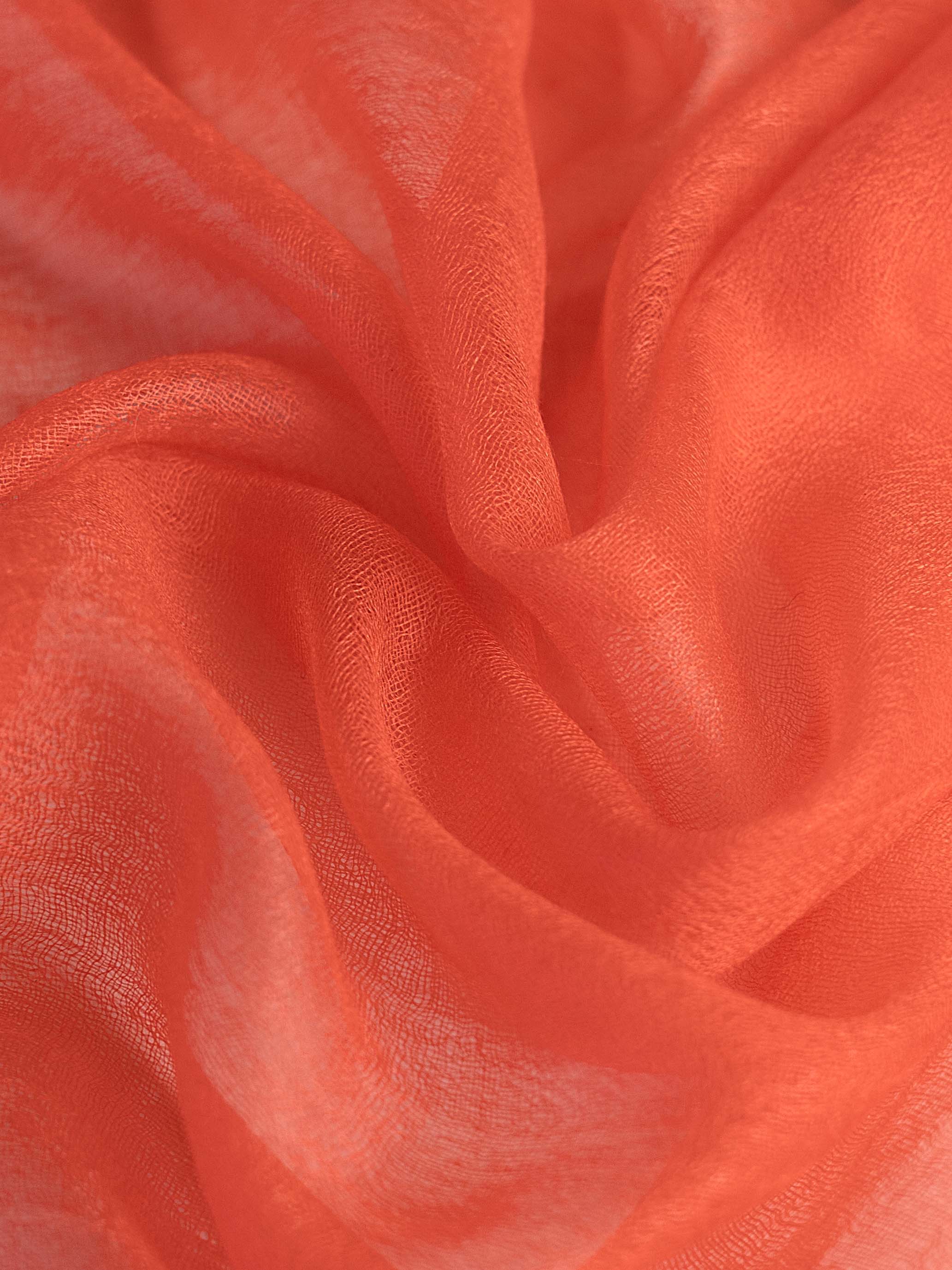 Featherlight Camellia Cashmere Scarf - Image 2