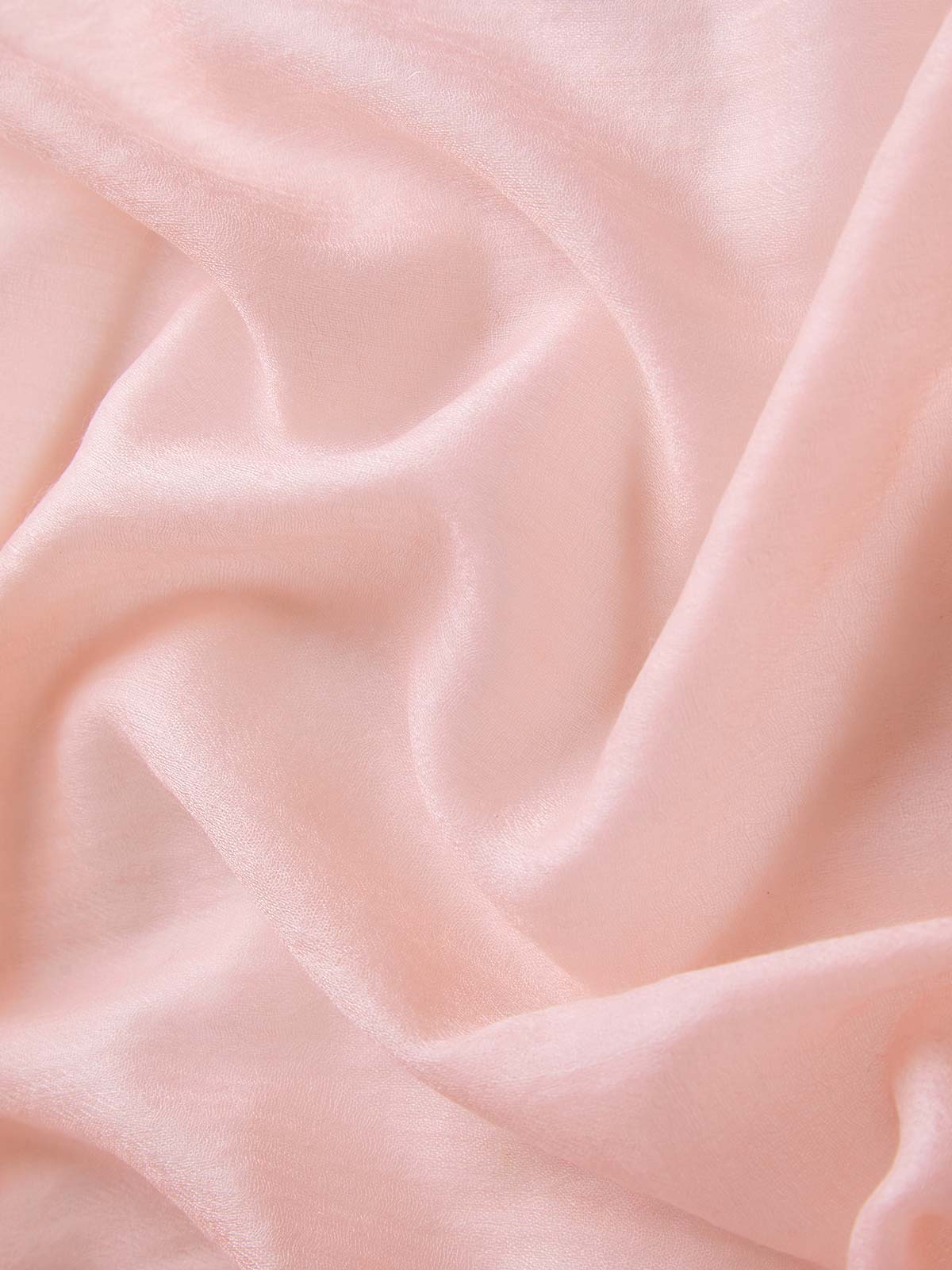 Featherlight Pink Cashmere Scarf - Image 2