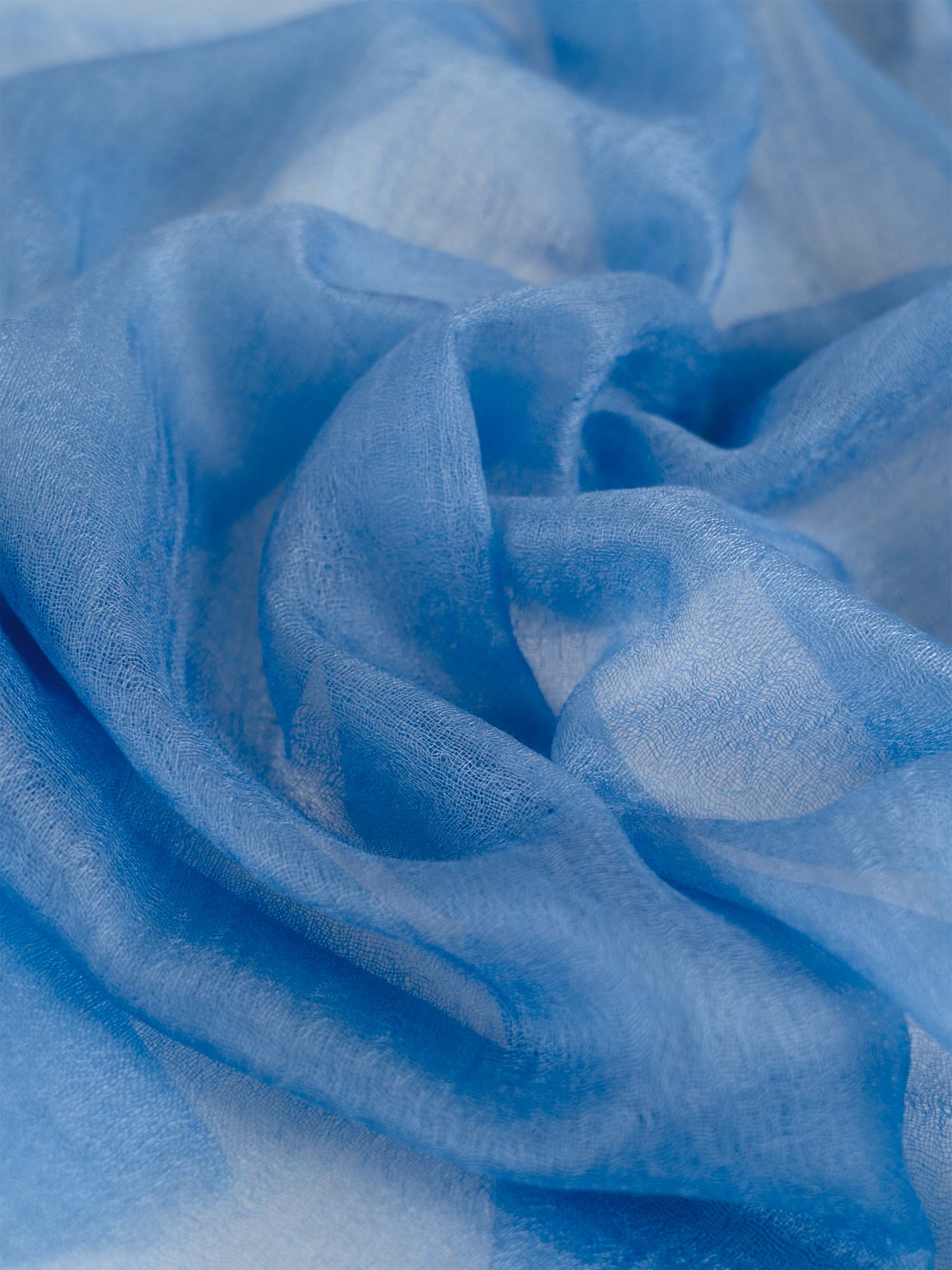 Featherlight Steel Cashmere Scarf - Image 2