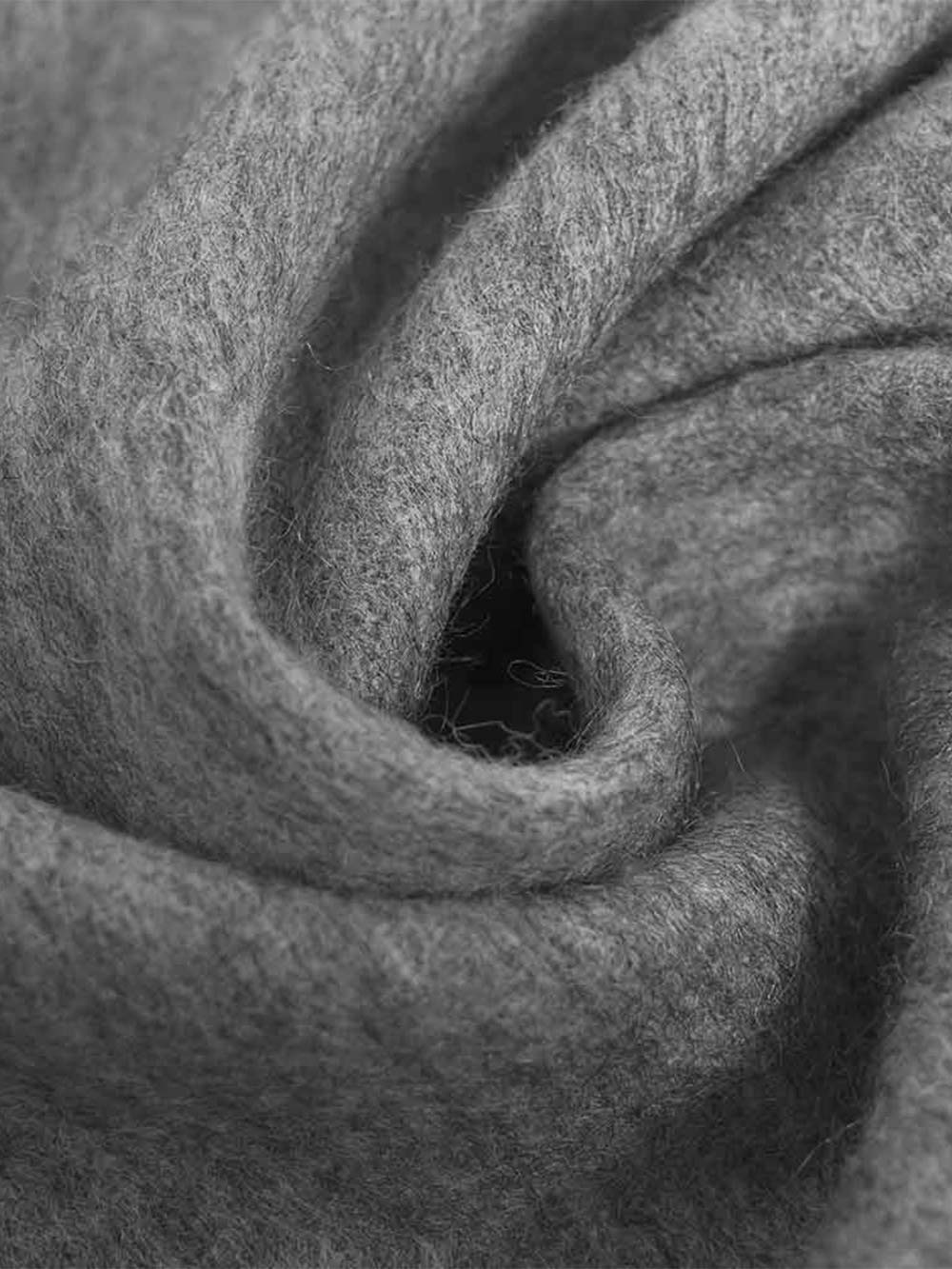 Gray Cashmere Scarf - Image 2