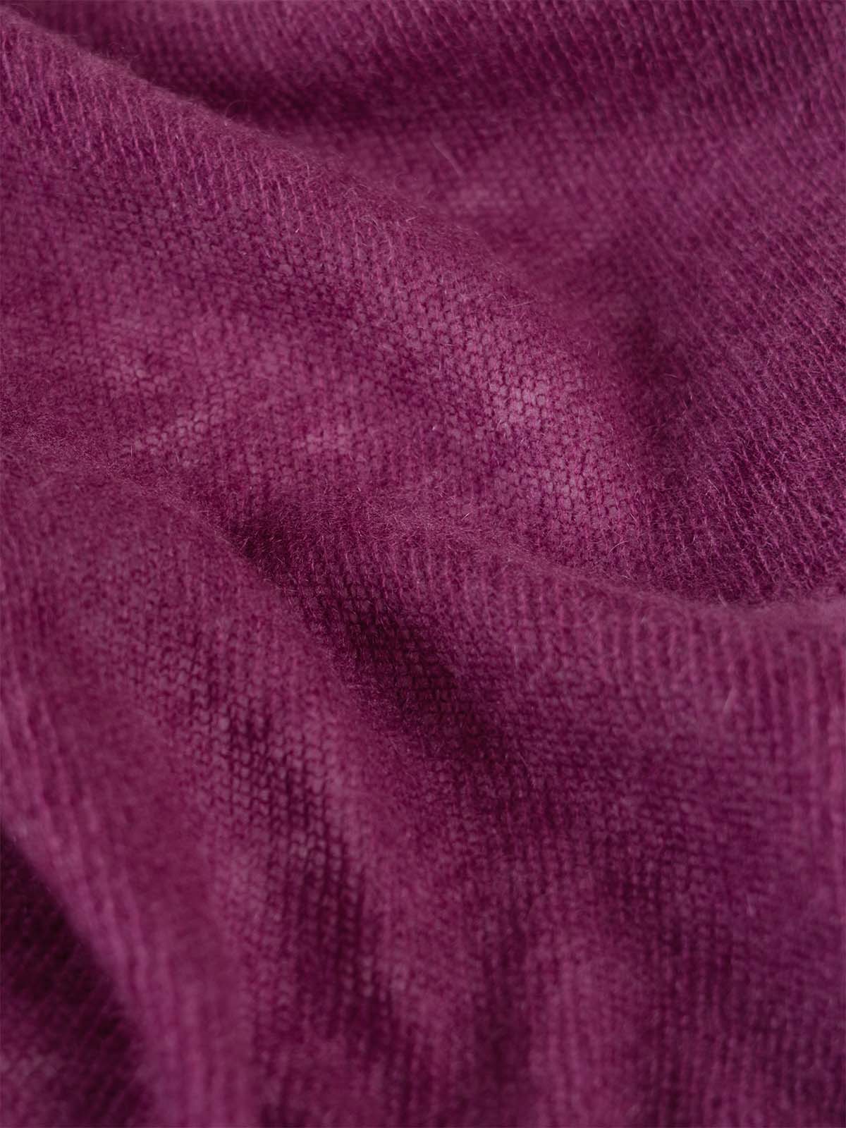 Plum CloudPuff Cashmere Scarf - Image 2