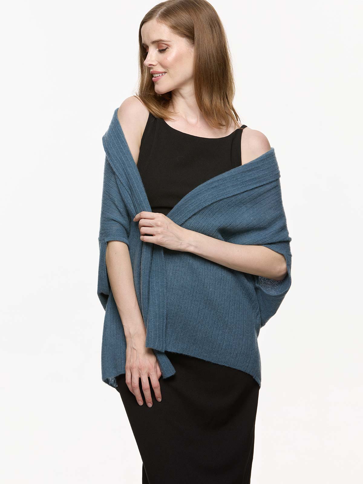 Smoke Blue Effortless Vest - Image 3