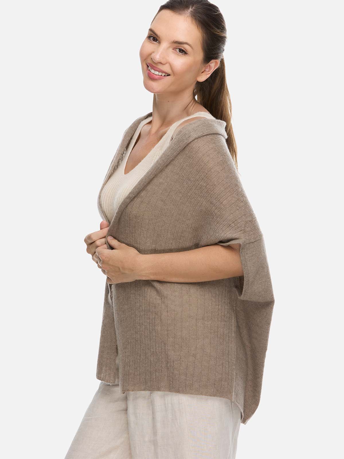 Taupe Effortless Vest - Image 3