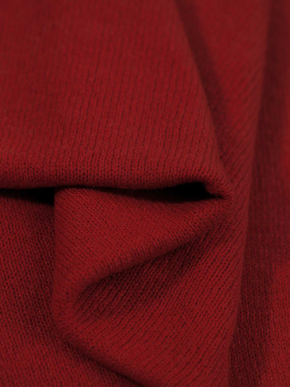 Wine Red Wearable Cashmere Wrap - Image 2